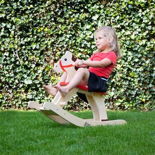 Rocking horse - natural